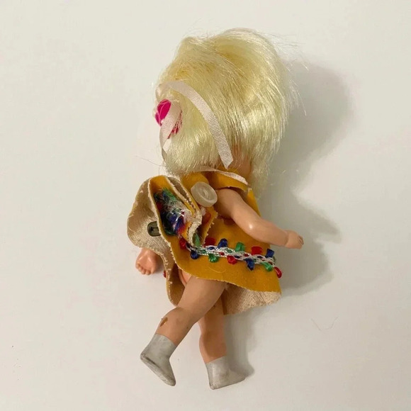 Vintage Liddle Kiddle Shirley Skediddler 4 Inch  DOLL ONLY - Picture 4 of 16